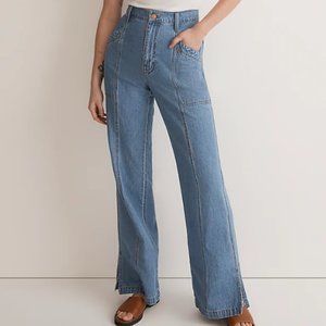 Madewell Relaxed Loose Flare Jeans